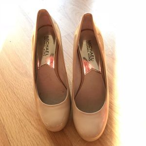 Michael Kors nude platform high heels 👠